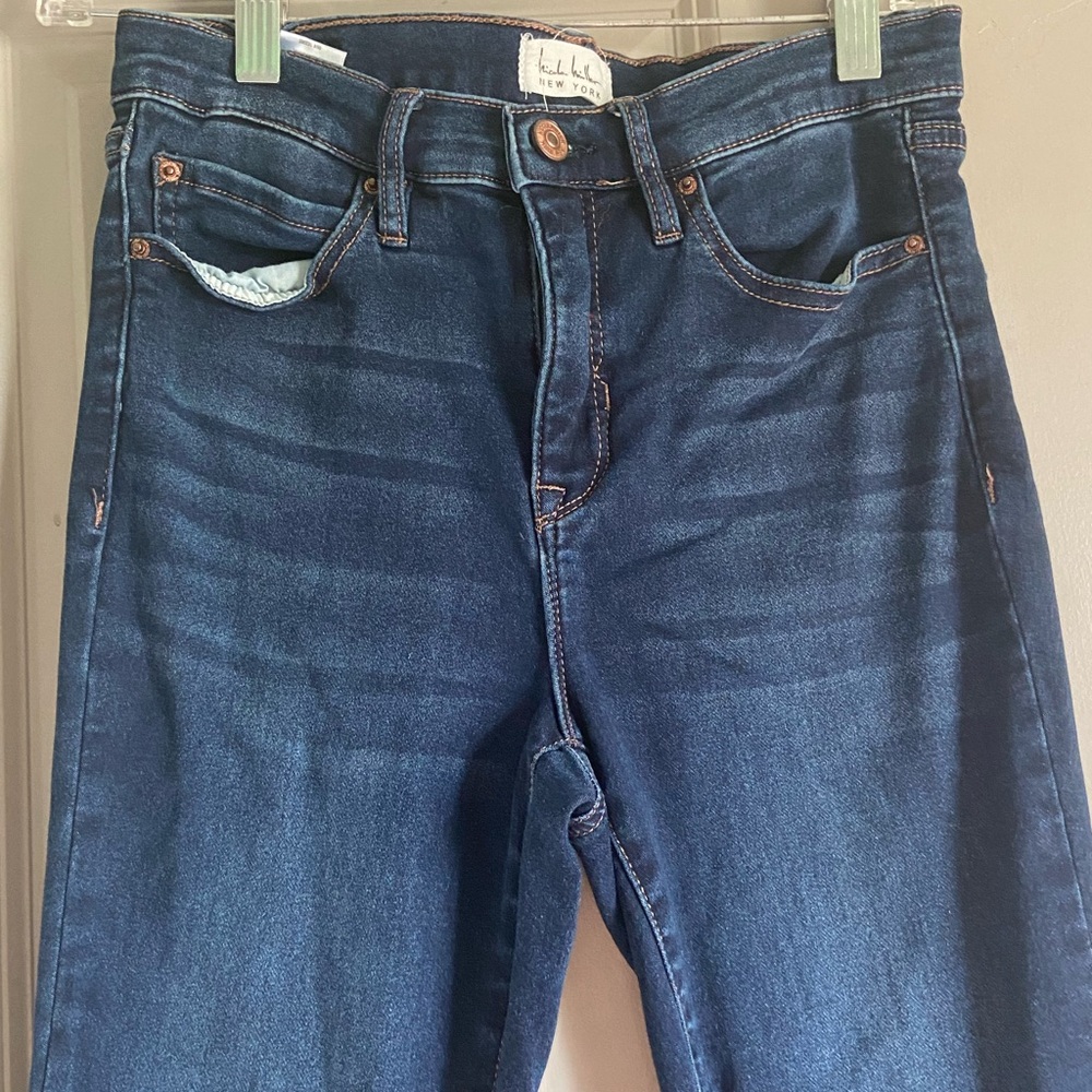 Nicole Miller Blue Slim Jeans Classic Indigo Denim